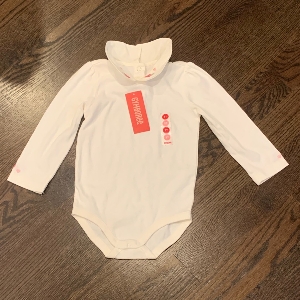 Gymboree onesie top 3T NWT